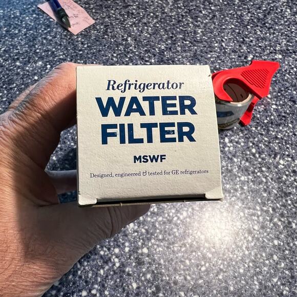GE Appliances Genuine OEM Refrigerator Water Filter MSWF New In Box Sealed - Picture 4 of 8